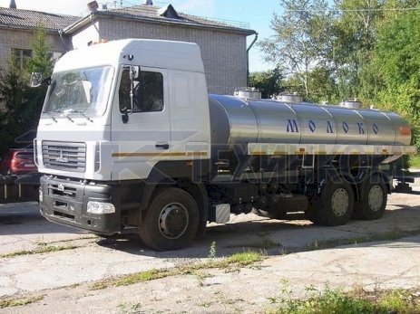 Автоцистерна на шасси МАЗ объемом 7500-10500 л