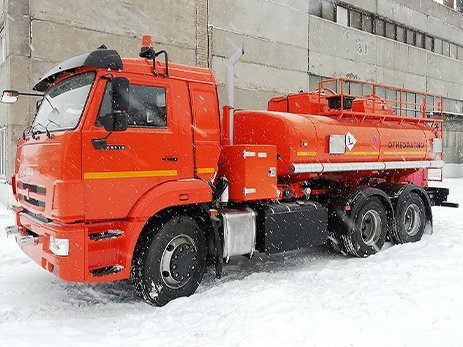 Автотопливозаправщик АТЗ-10 на шасси КАМАЗ-65115