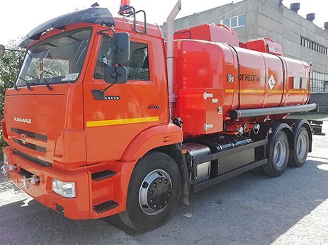 Автотопливозаправщик АТЗ-14 на шасси КАМАЗ-65115