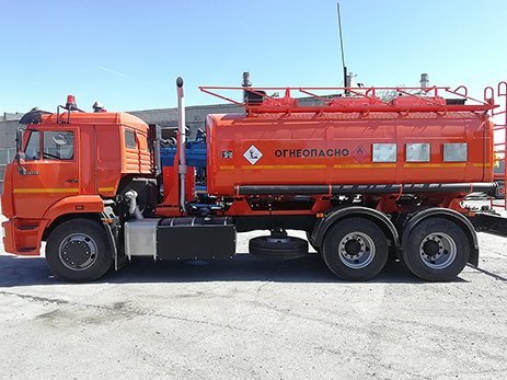 Автотопливозаправщик АТЗ-15 на шасси КАМАЗ-65115