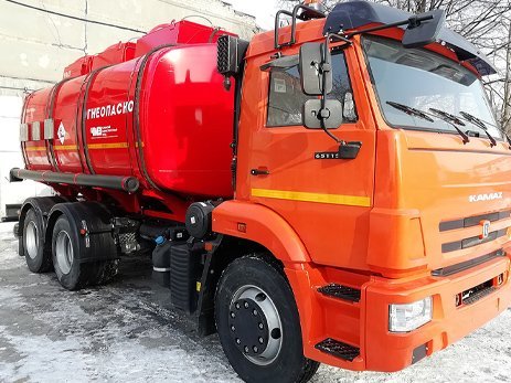 Автотопливозаправщик АТЗ-17 на шасси КАМАЗ-65115