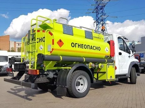 Автотопливозаправщик CHAMELEON-5 на шасси HYUNDAI EX8