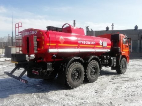 Автотопливозаправщик АТЗ-11 на шасси КАМАЗ-43118