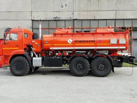 Автотопливозаправщик АТЗ-12 на шасси КАМАЗ-43118