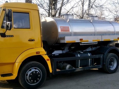 Автоцистерна АЦ-5 на шасси КАМАЗ 4308