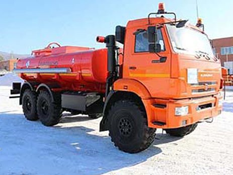 Автотопливозаправщик АТЗ-10 на шасси КАМАЗ-43118