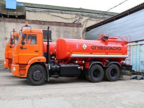 Автотопливозаправщик АТЗ-11 на шасси КАМАЗ-65115