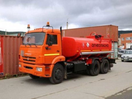 Автотопливозаправщик АТЗ-12 на шасси КАМАЗ-65115