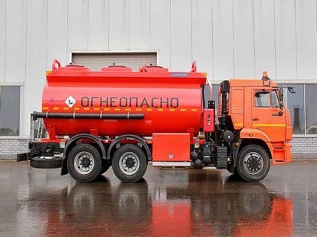 Автотопливозаправщик АТЗ-14 на шасси КАМАЗ-65115