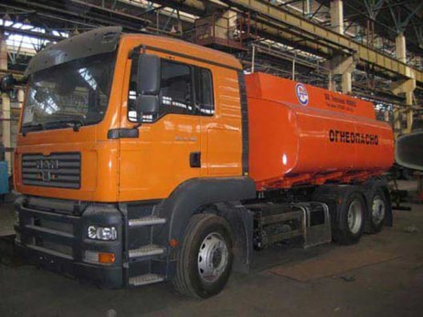 Автотопливозаправщик АТЗ-14 на шасси MAN