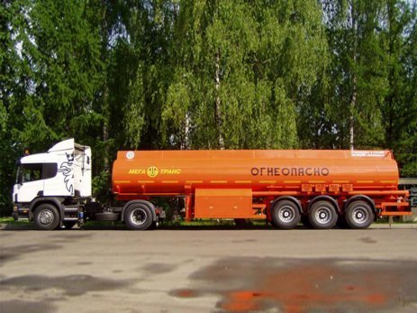 Бензовоз полуприцеп-цистерна БЦМ-42.1(Ч)