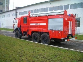 Автоцистерна пожарная АЦ-7-40 на шасси КАМАЗ 43118 фото 7