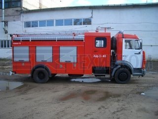 Автоцистерна пожарная АЦ-3-40 на шасси КАМАЗ 4308 сдвоенная кабина объемом 3000 литров ПСЦ ТЕХИНКОМ фото 14