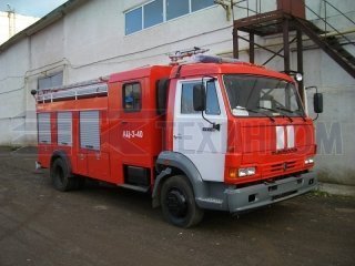 Автоцистерна пожарная АЦ-3-40 на шасси КАМАЗ 4308 сдвоенная кабина объемом 3000 литров ПСЦ ТЕХИНКОМ фото 6